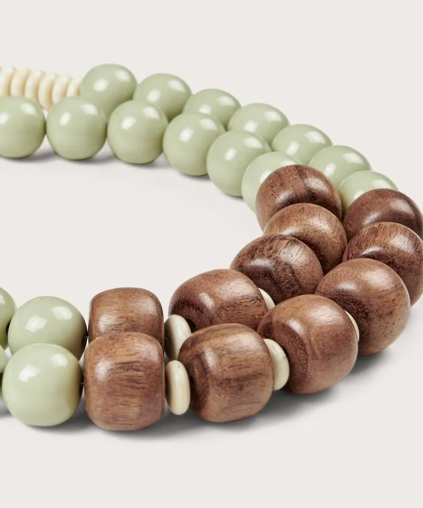 1009211 MaRelali Beaded Necklace - Bog