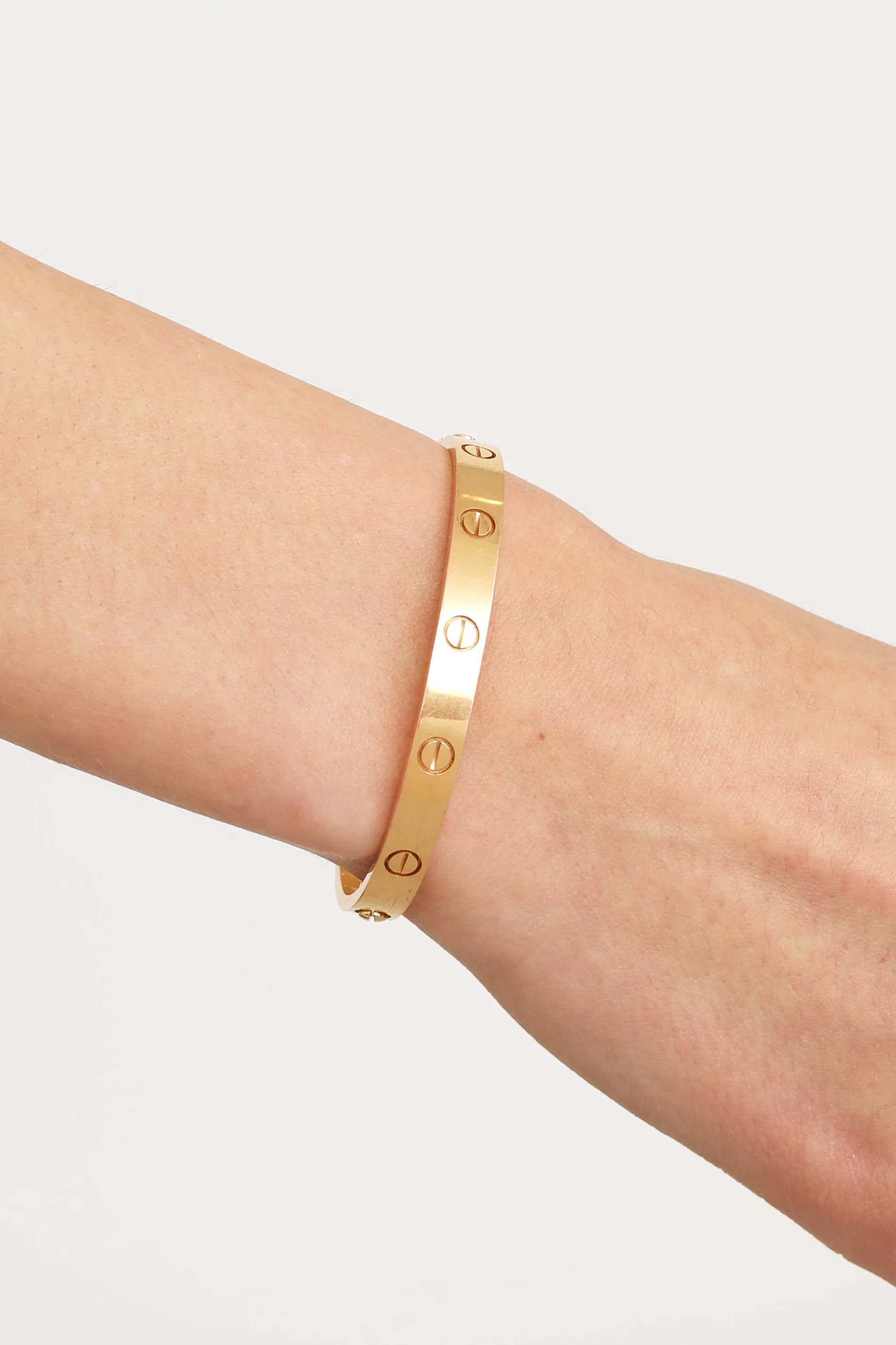 18K Rose Gold Love Bangle