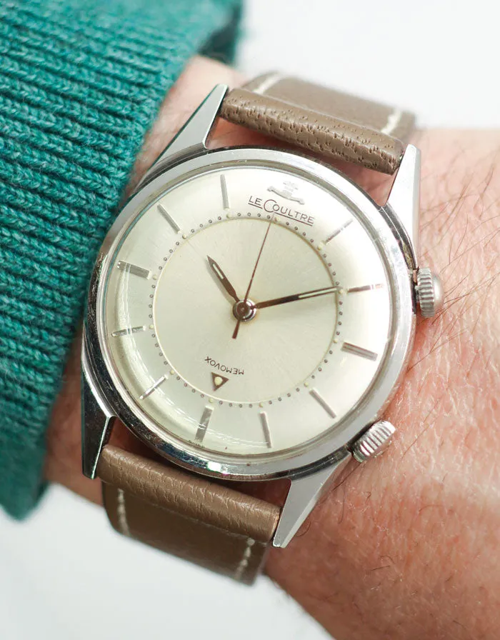 1960s Jaeger LeCoultre Memovox Alarm Watch