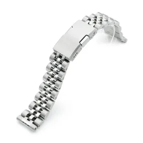 20mm Angus-O2 QR Titanium Watch Band Straight End Quick Release, Brushed Slinea Clasp