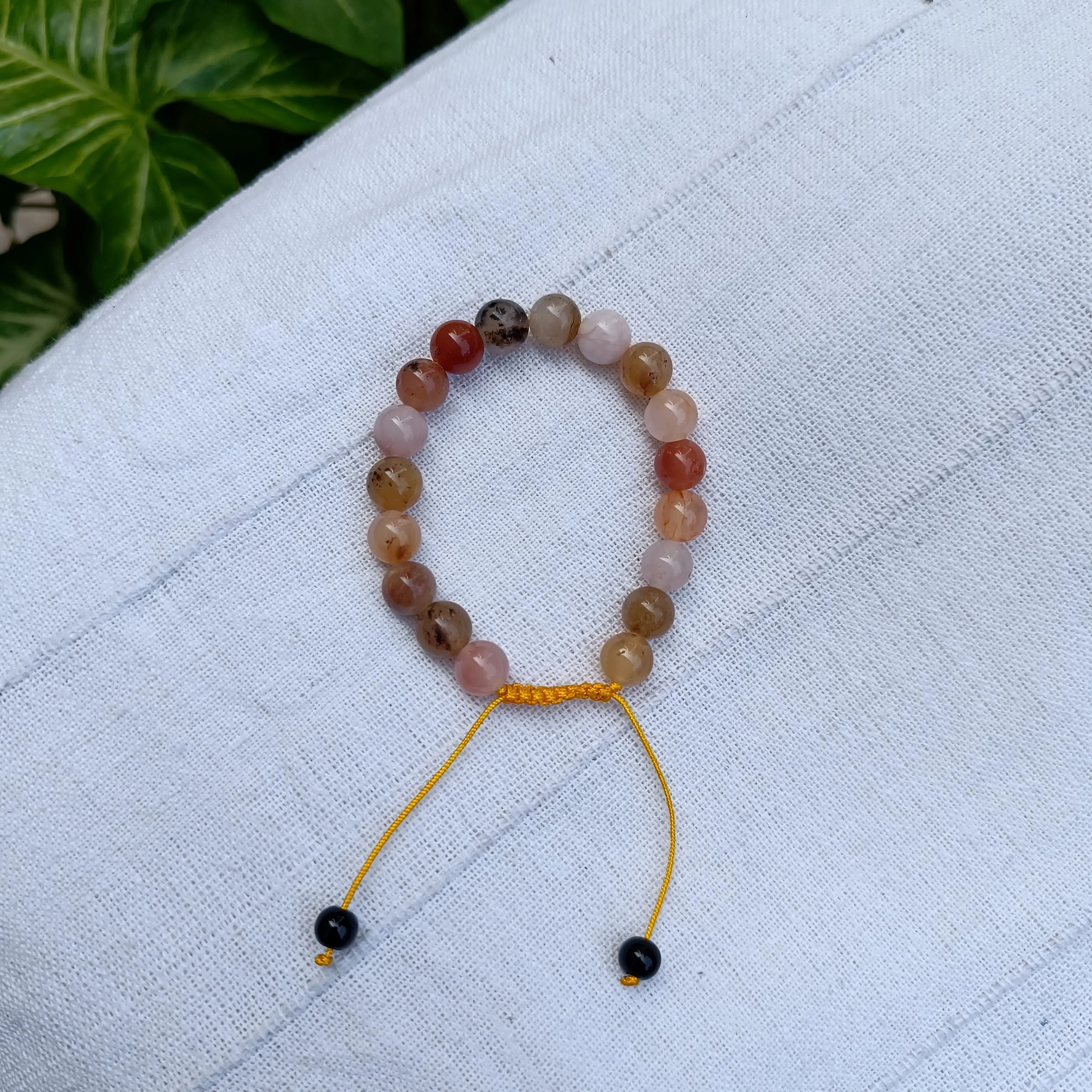 Adjustable Gemstone Bracelets 10mm