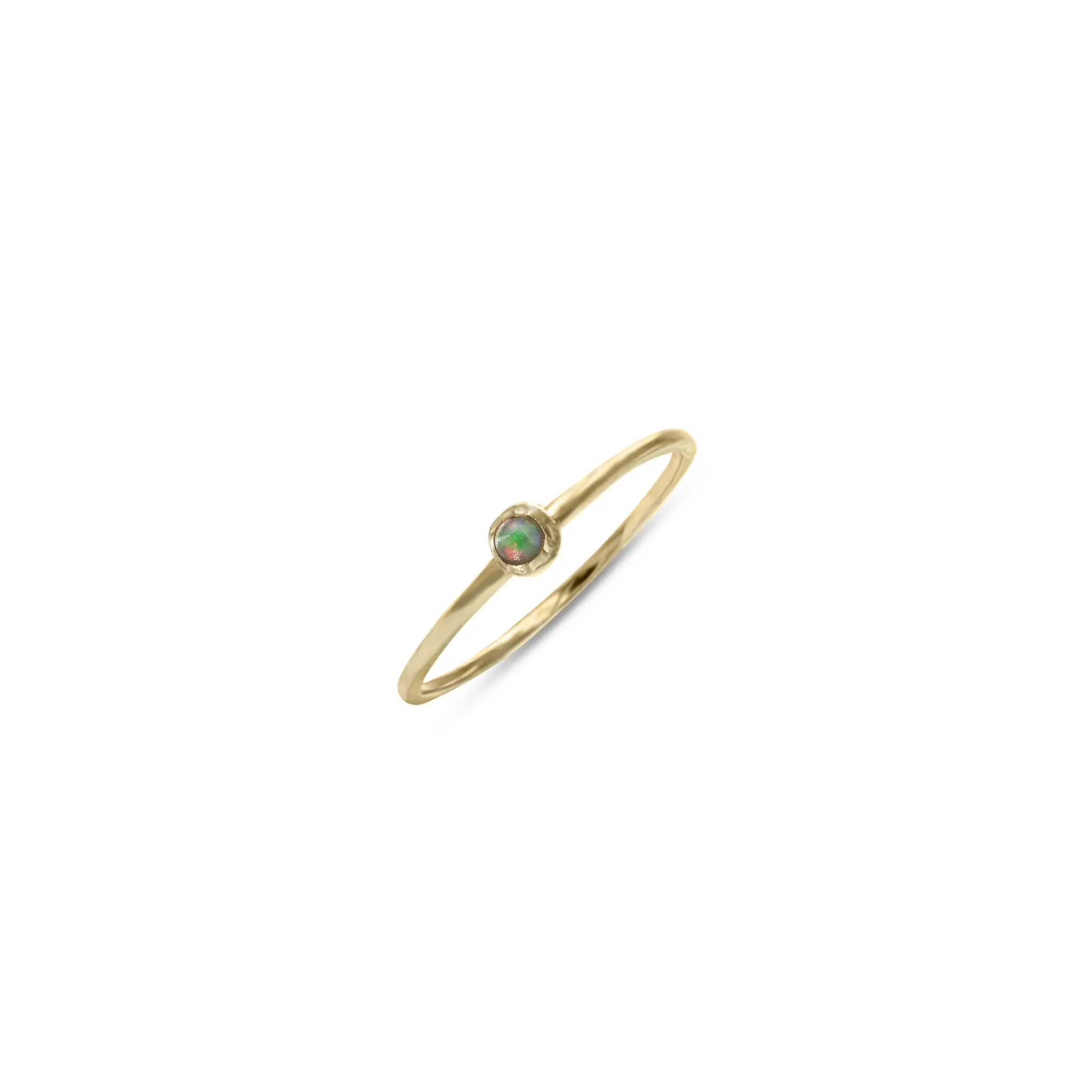 Akiko, Birthstone Rings 14k Gold