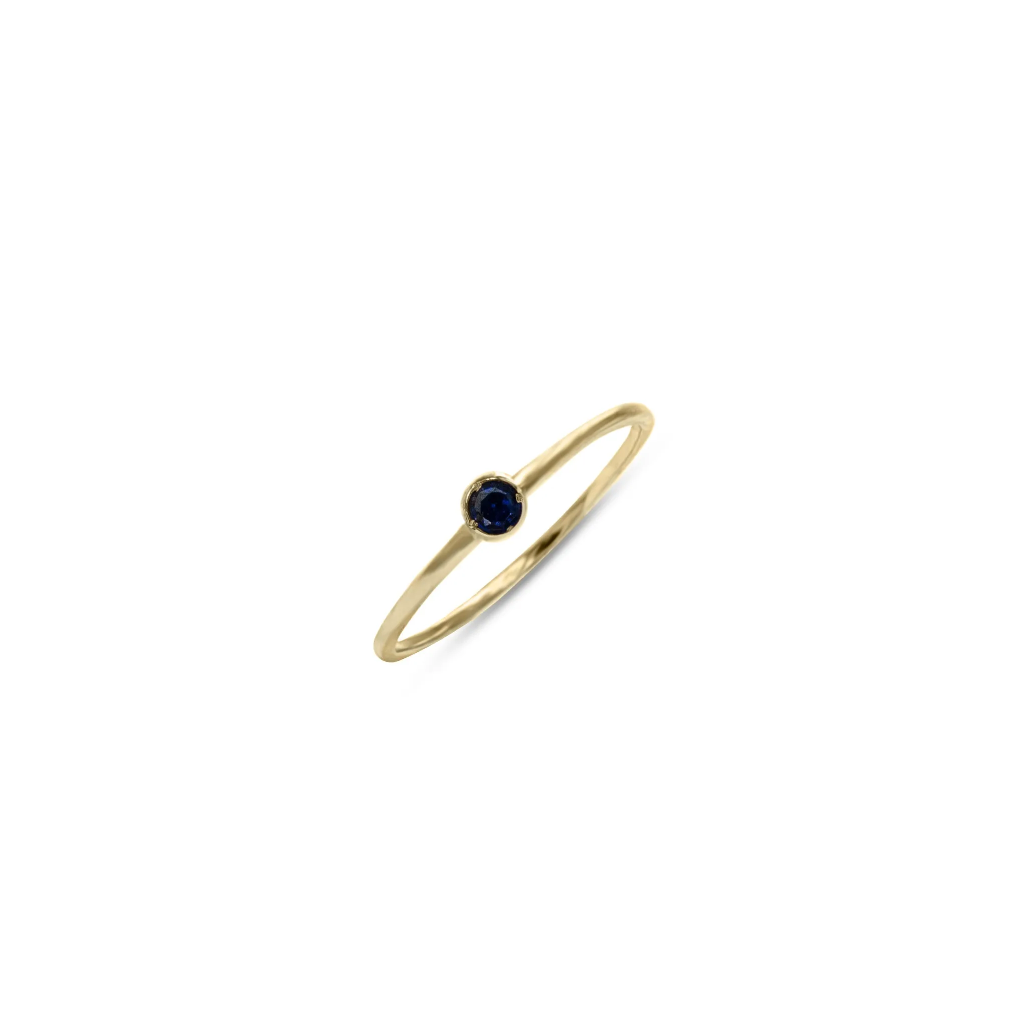 Akiko, Birthstone Rings 14k Gold