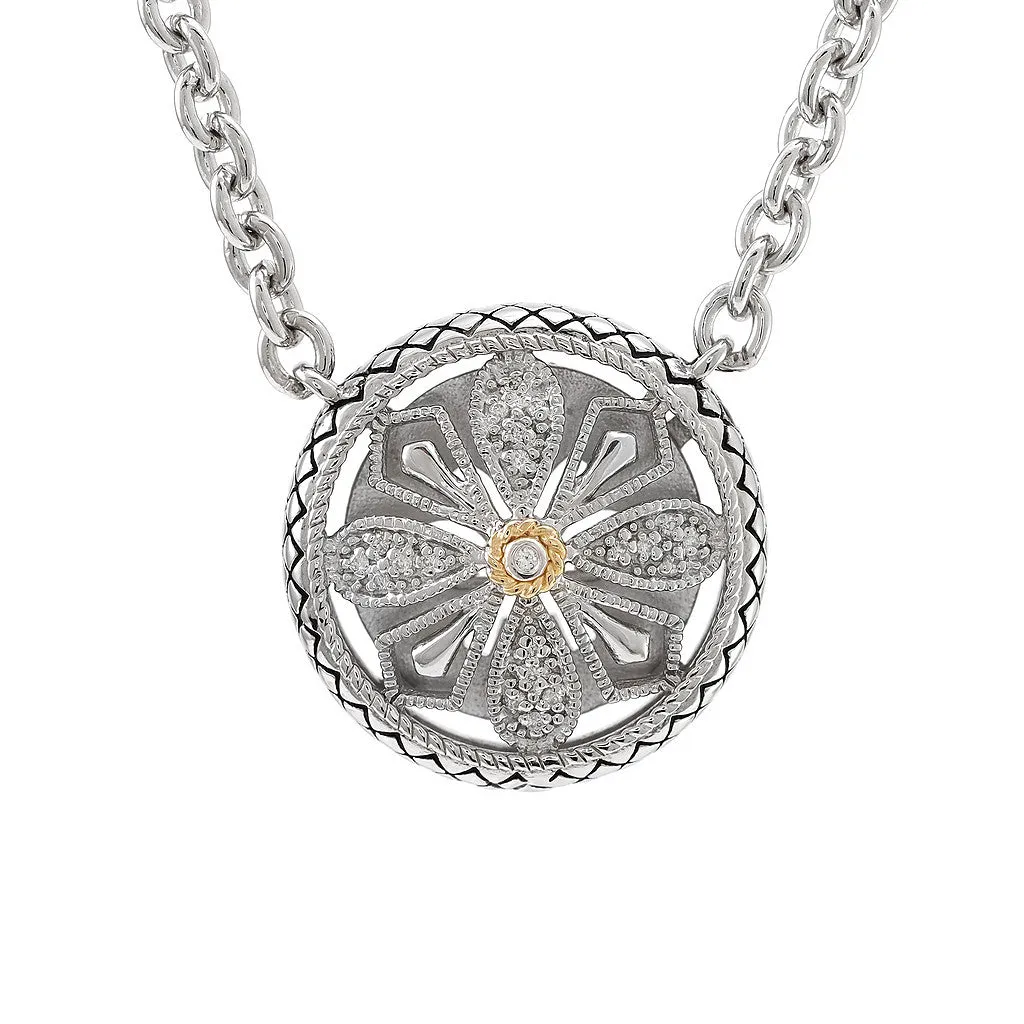 Andrea Candela Round Diamond Necklace