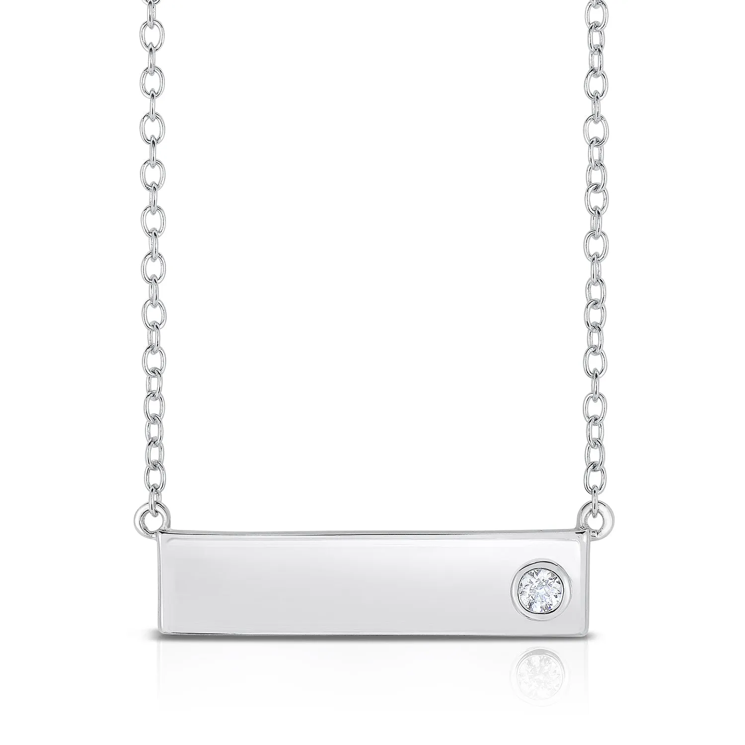 Anne Nameplate Necklace