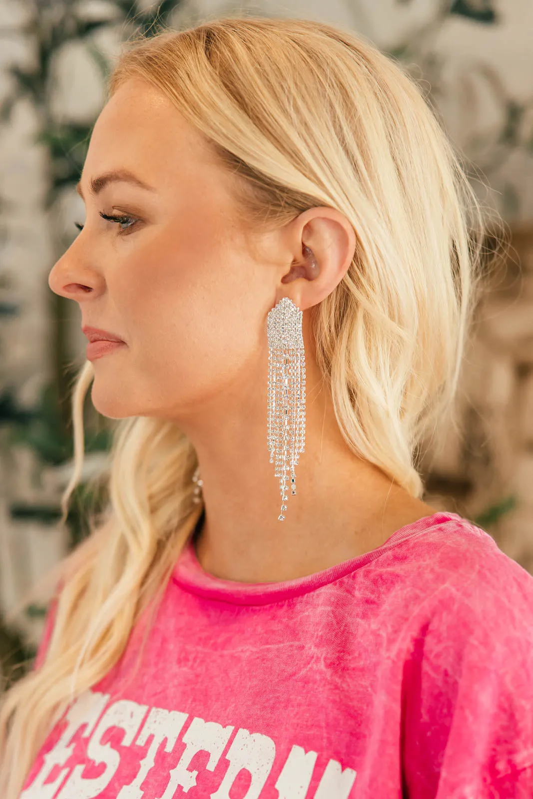 AS SEEN ON KRISTA HORTON!! Crystal Multi Chandelier Drop Earring