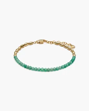 Barley Green Agate Bracelet