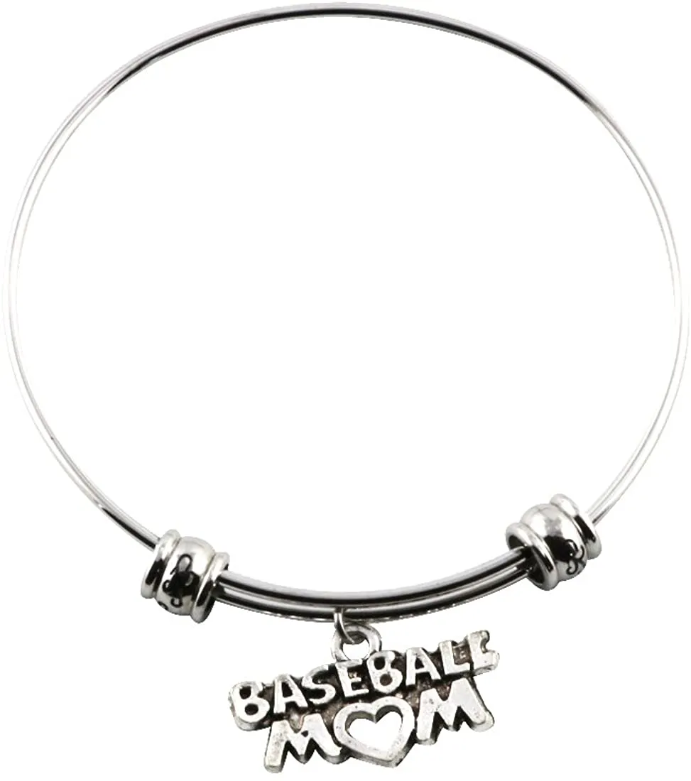 Baseball Mom Fancy Bangle