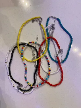 Beaded Necklace Chokers