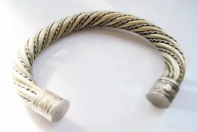 Bedouin Yemeni Twisted Rope C Cuff Bracelet