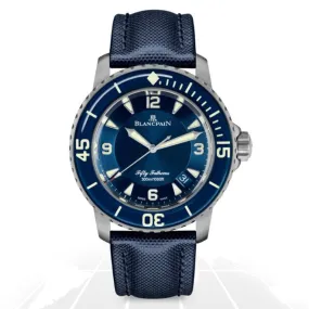 Blancpain	Fifty Fathoms 5015 12B40 O52A