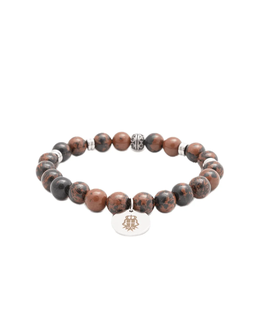 Brown Gemstone Bead Bracelet