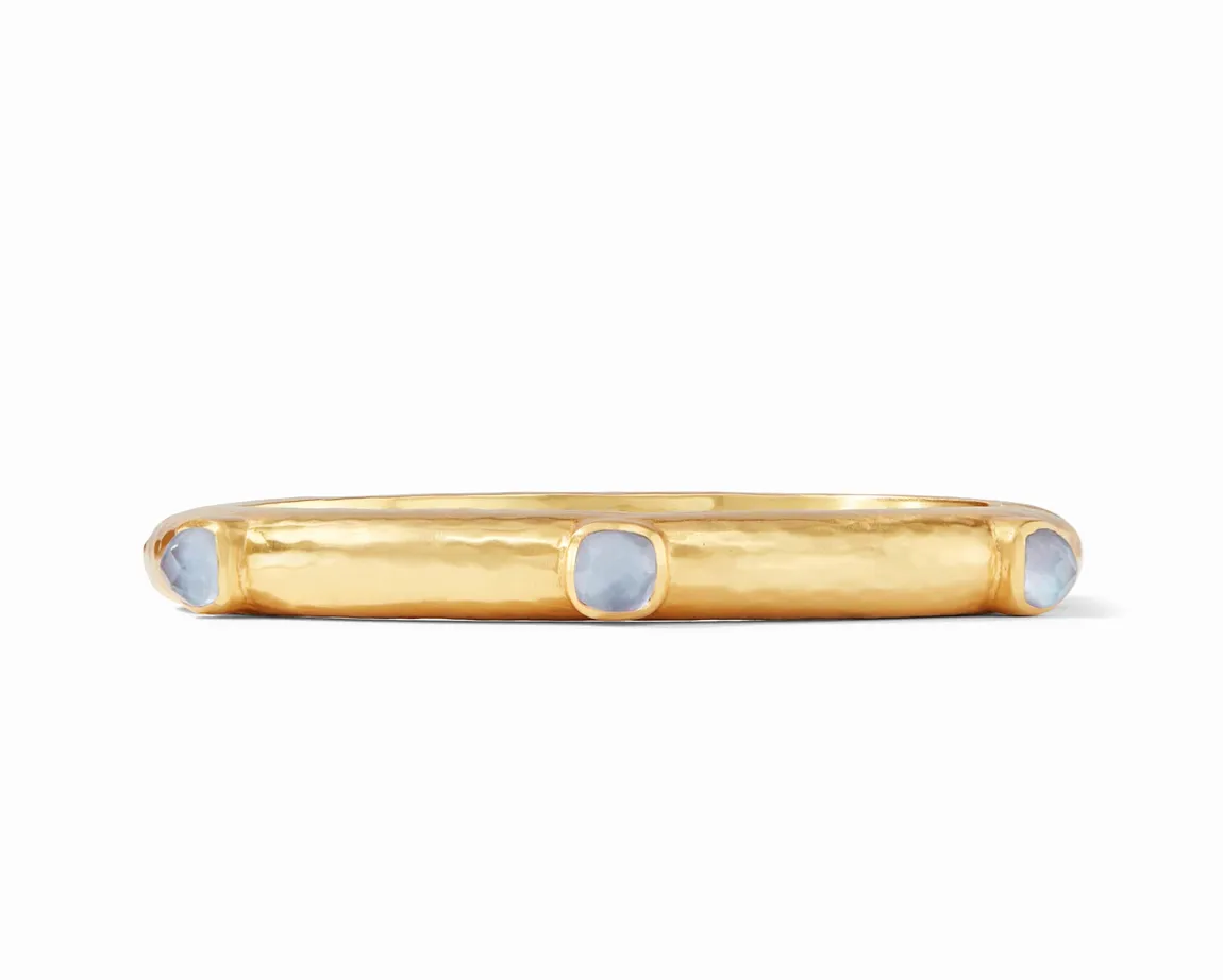 Catalina Hinge Stone Bangle