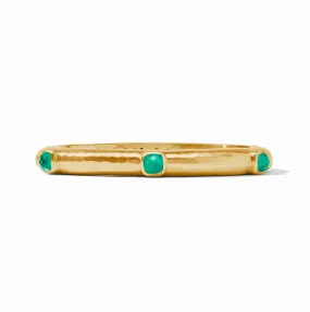 Catalina Hinge Stone Bangle