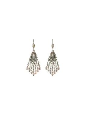 Chandelier Beaded Dangle Earrings - EBF8ASSNB