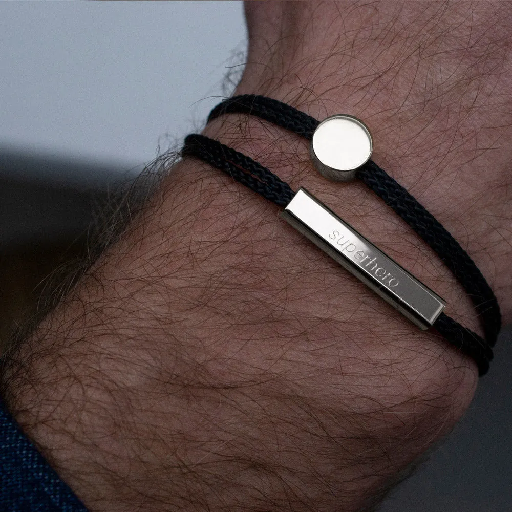 Charlie silver bracelet