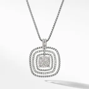 Chatelaine Pave Pendant Necklace