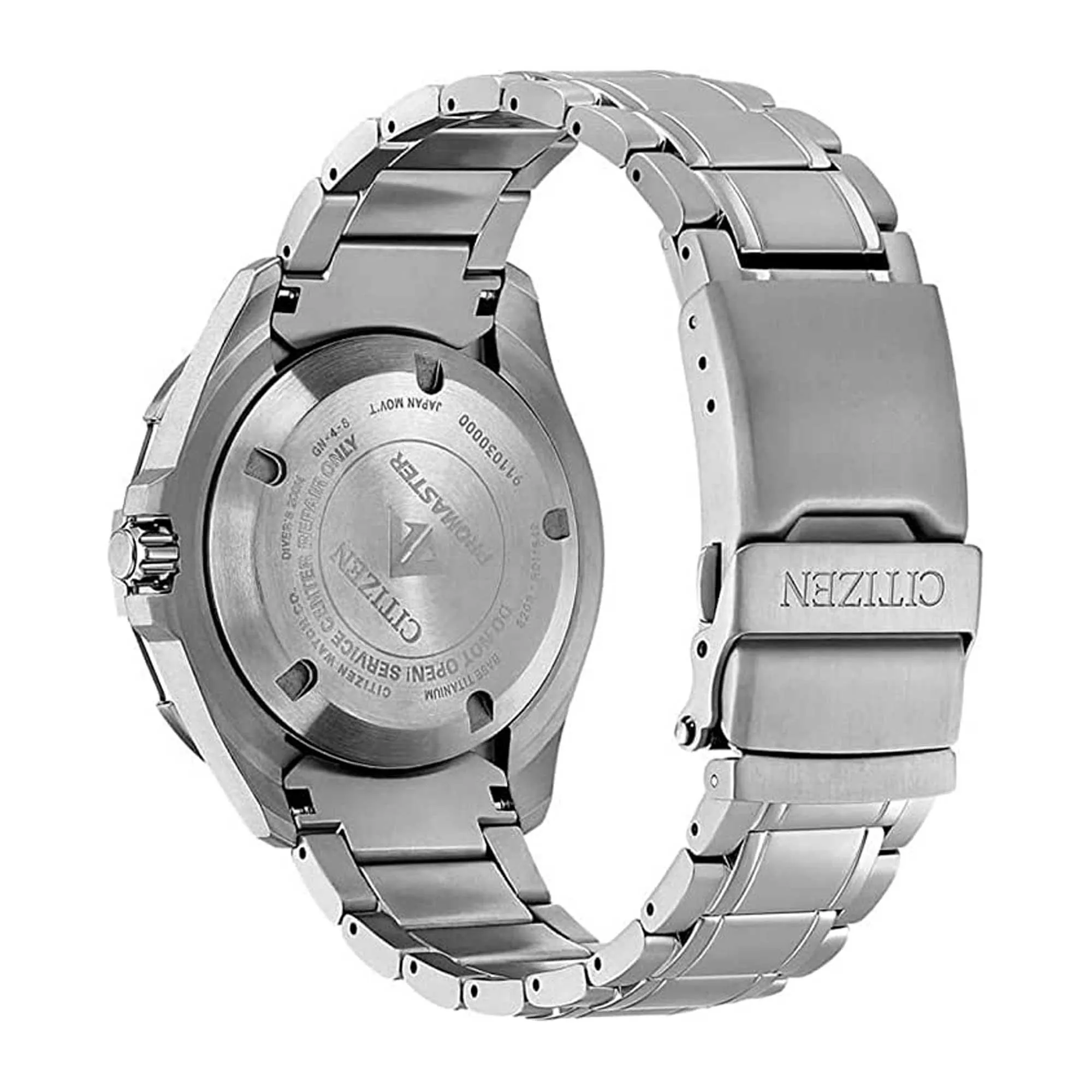 Citizen Men's Watch - Automatic Rotating Bezel Silver Titanium Bracelet | NY0071-81E