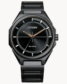 Citizen Weekender Black  Dial Stainless Steel Bracelet Watch BJ6535-51E