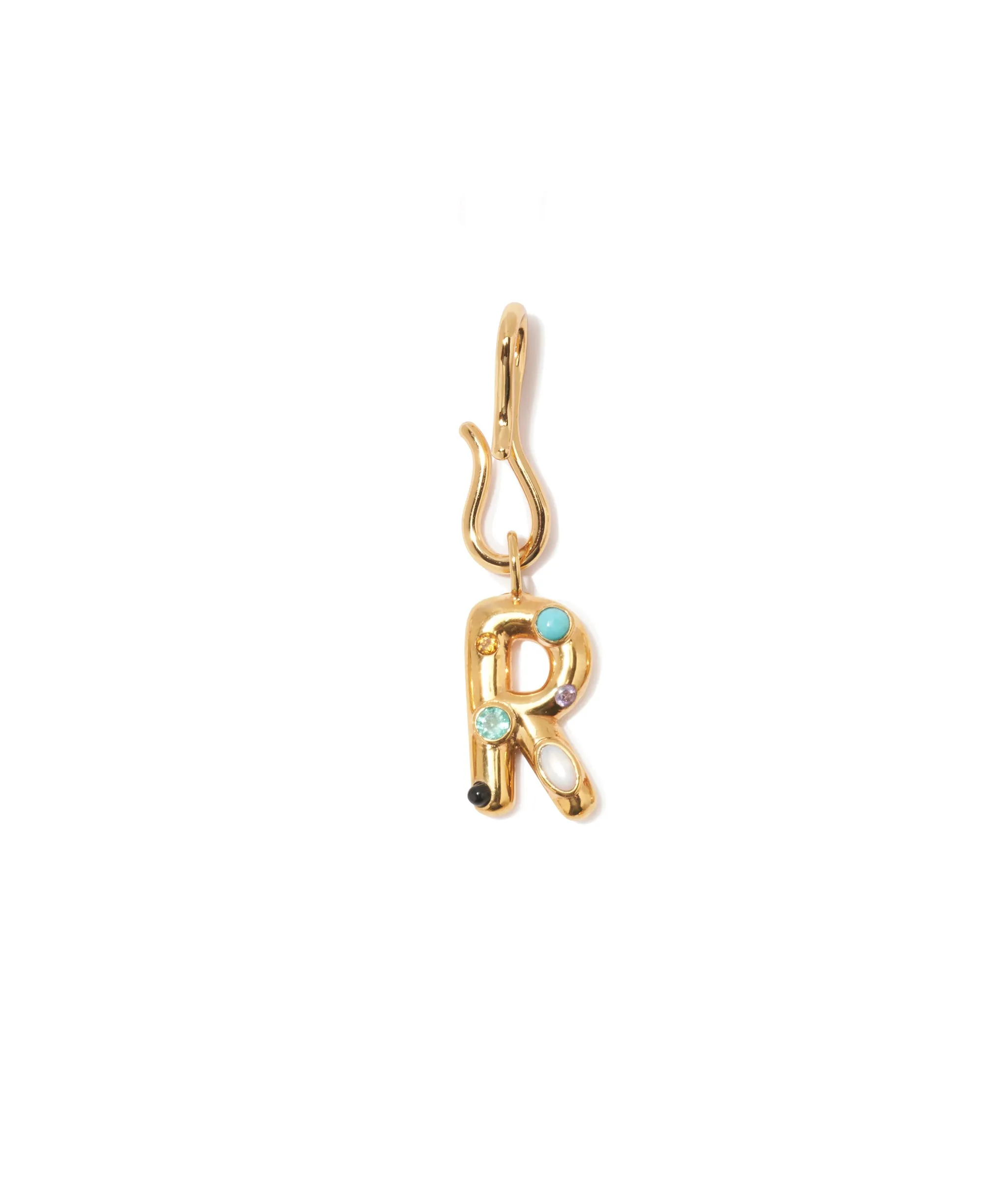 Confetti Letter “R” Mood Charm