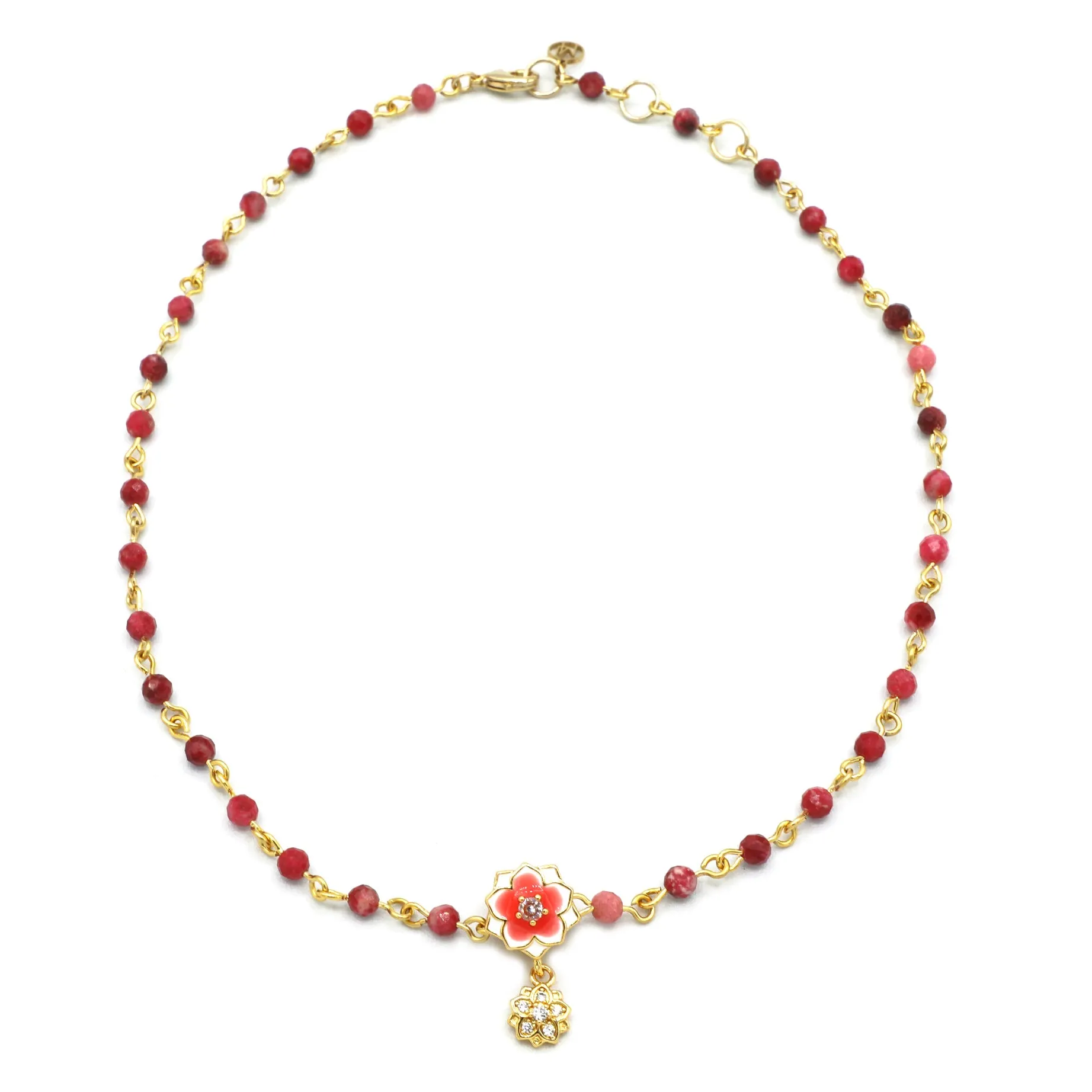 Cosmic Rhodonite 2-Way Necklace