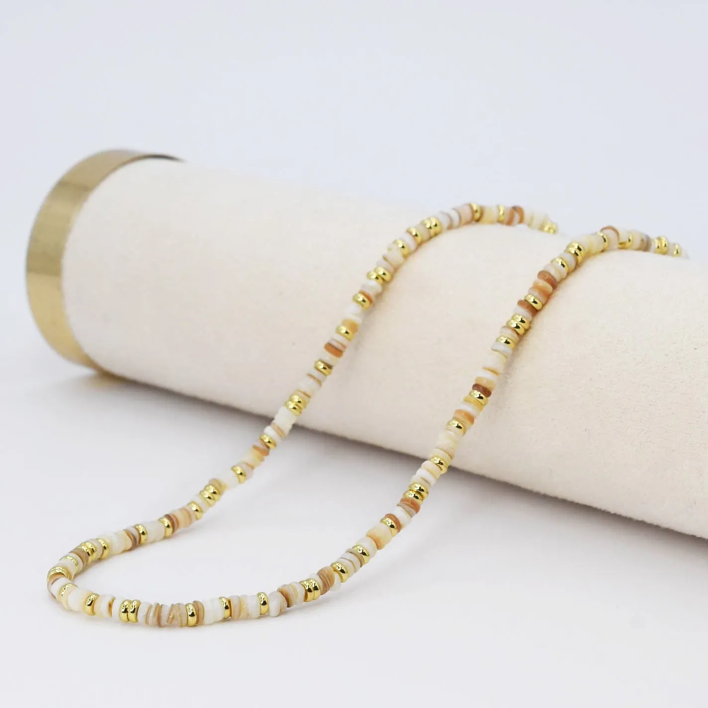 Dainty Natural Gemstone Necklace by Treasure Jewels