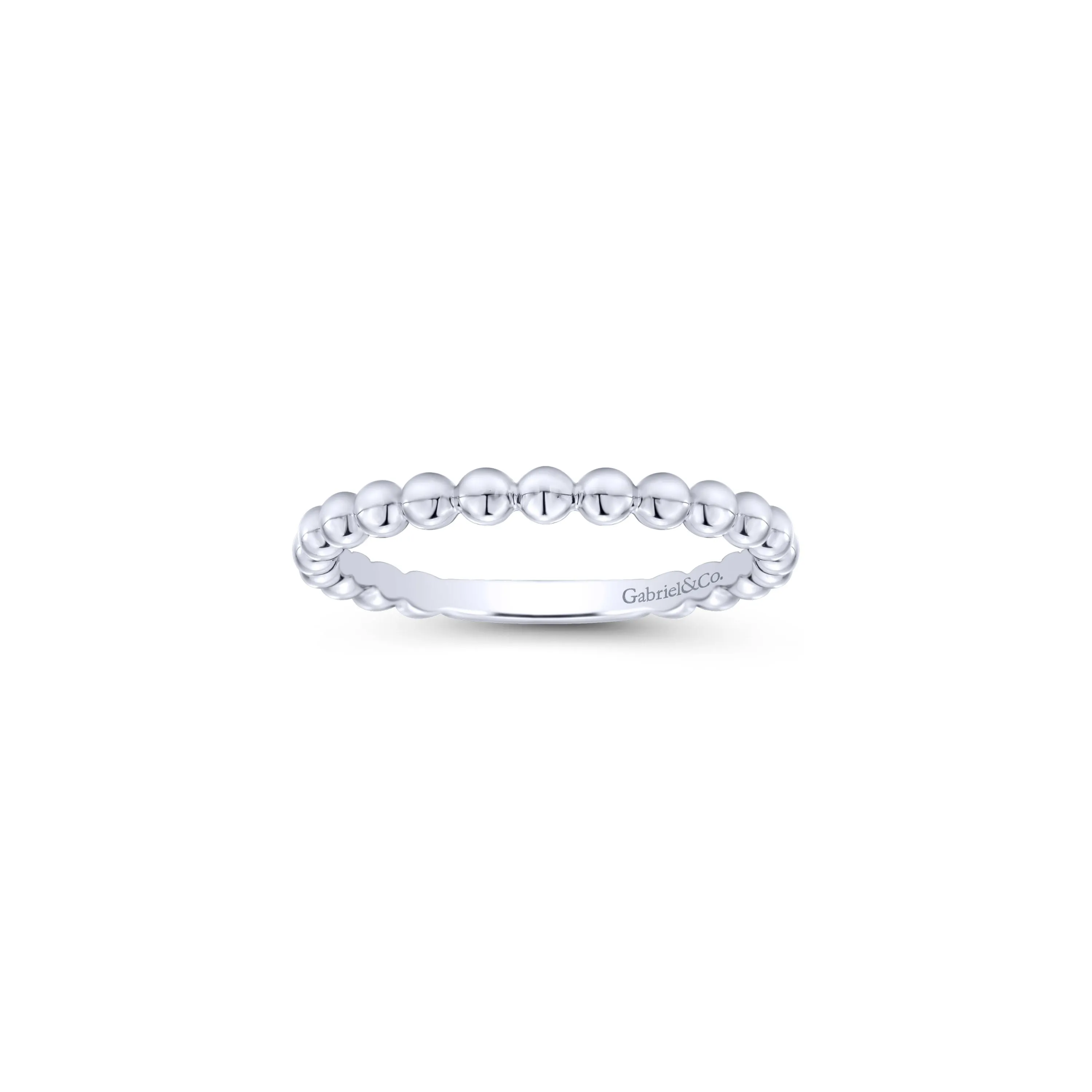 Dainty Stackable Beaded Design Ring