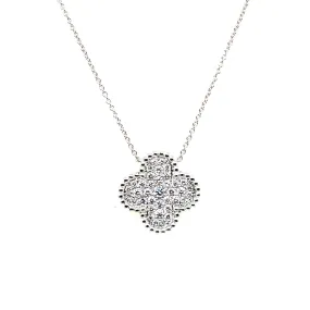 Diamond Clover Necklace