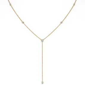 Diamond Star Droplet Lariat