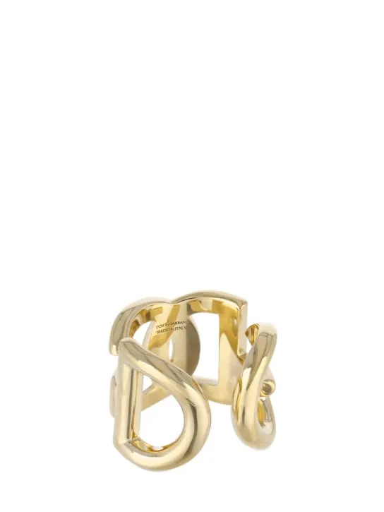 Dolce&amp;Gabbana   DG logo ring 