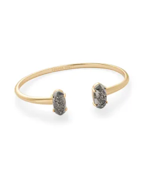 Edie Gold - Platinum Drusy Bracelet