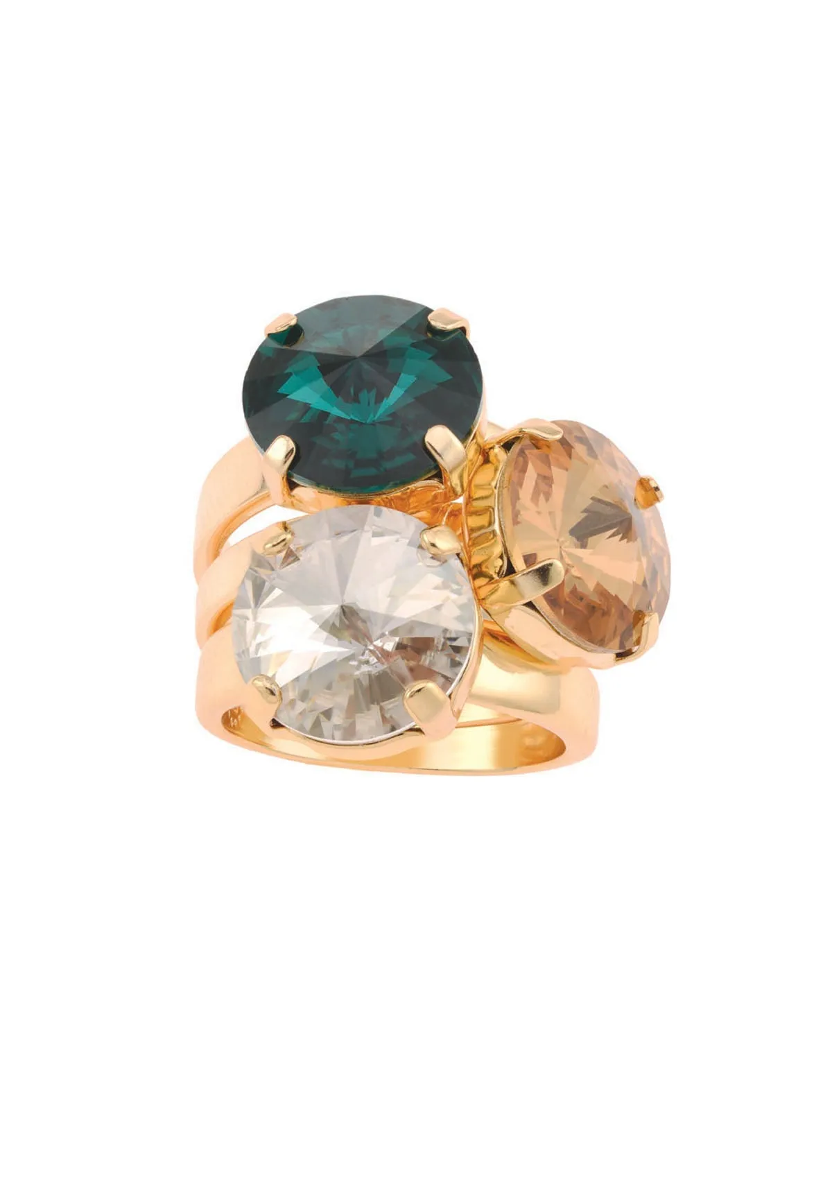 Emerald Rivoli Ring