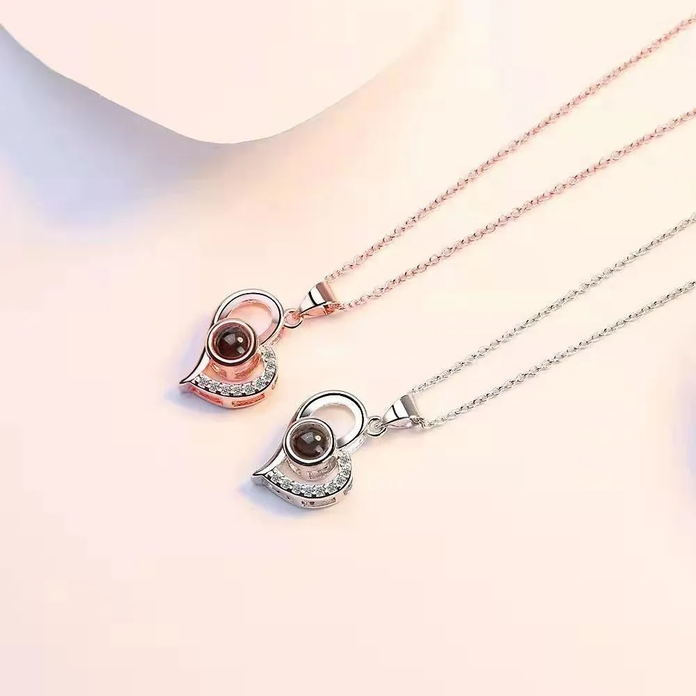 EternaHeart Projection Necklace