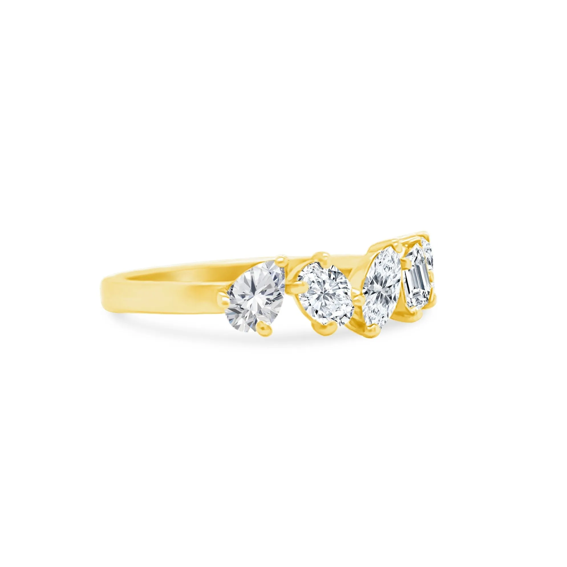 Fancy Shape Diamond Band