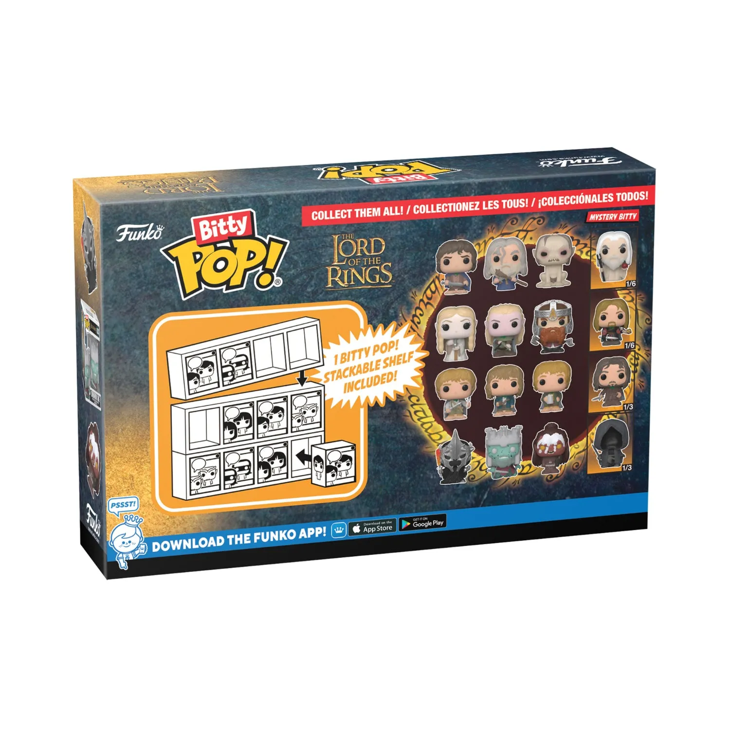 Funko Bitty Pop!: Lord Of The Rings - Series 1 4 Pack