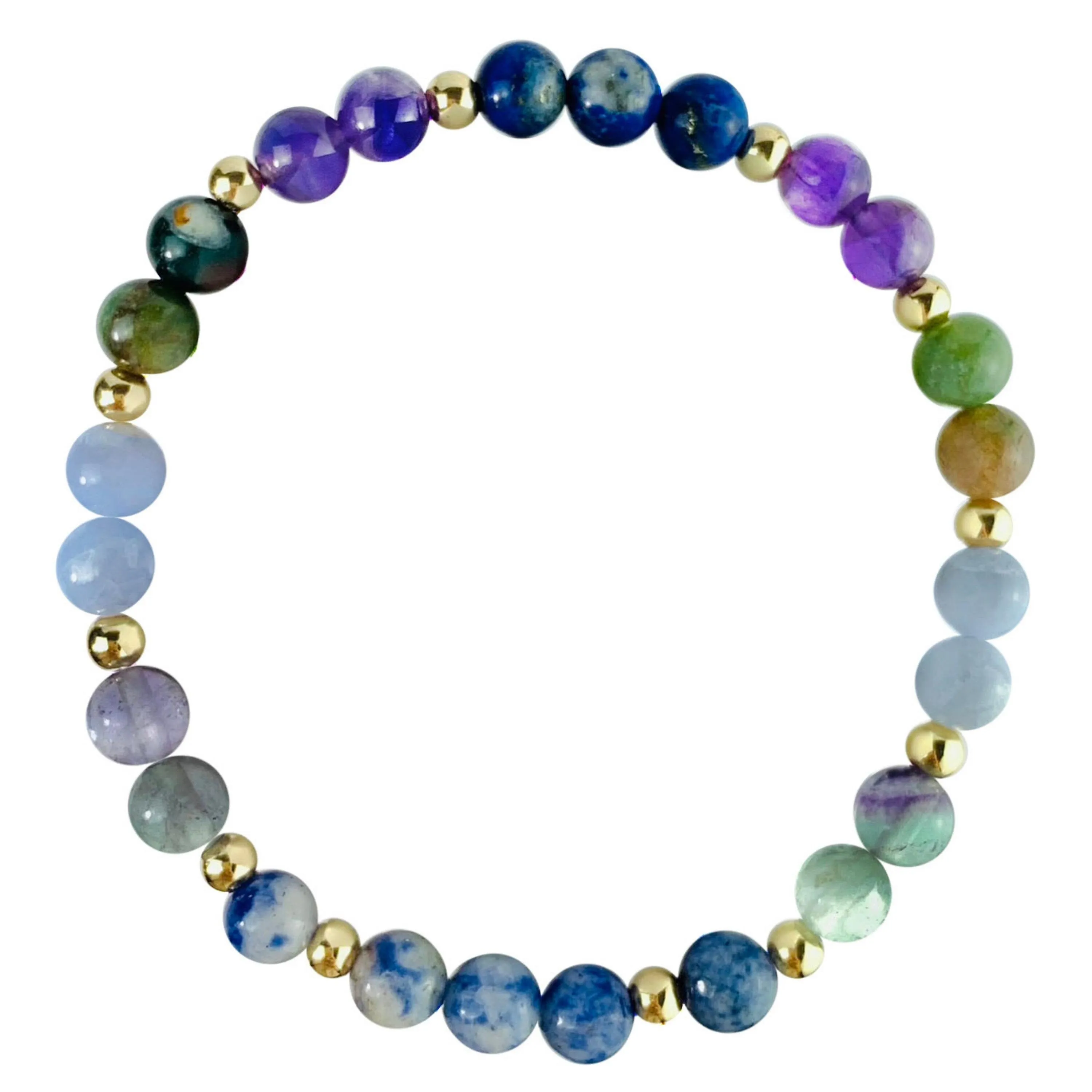 Gemini Zodiac Crystal Bracelet