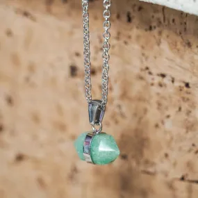 Green Aventurine pendant necklace