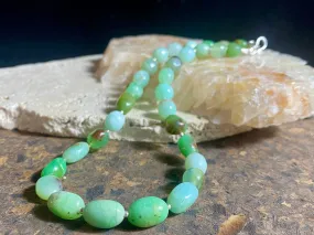 Green Chrysoprase Necklace