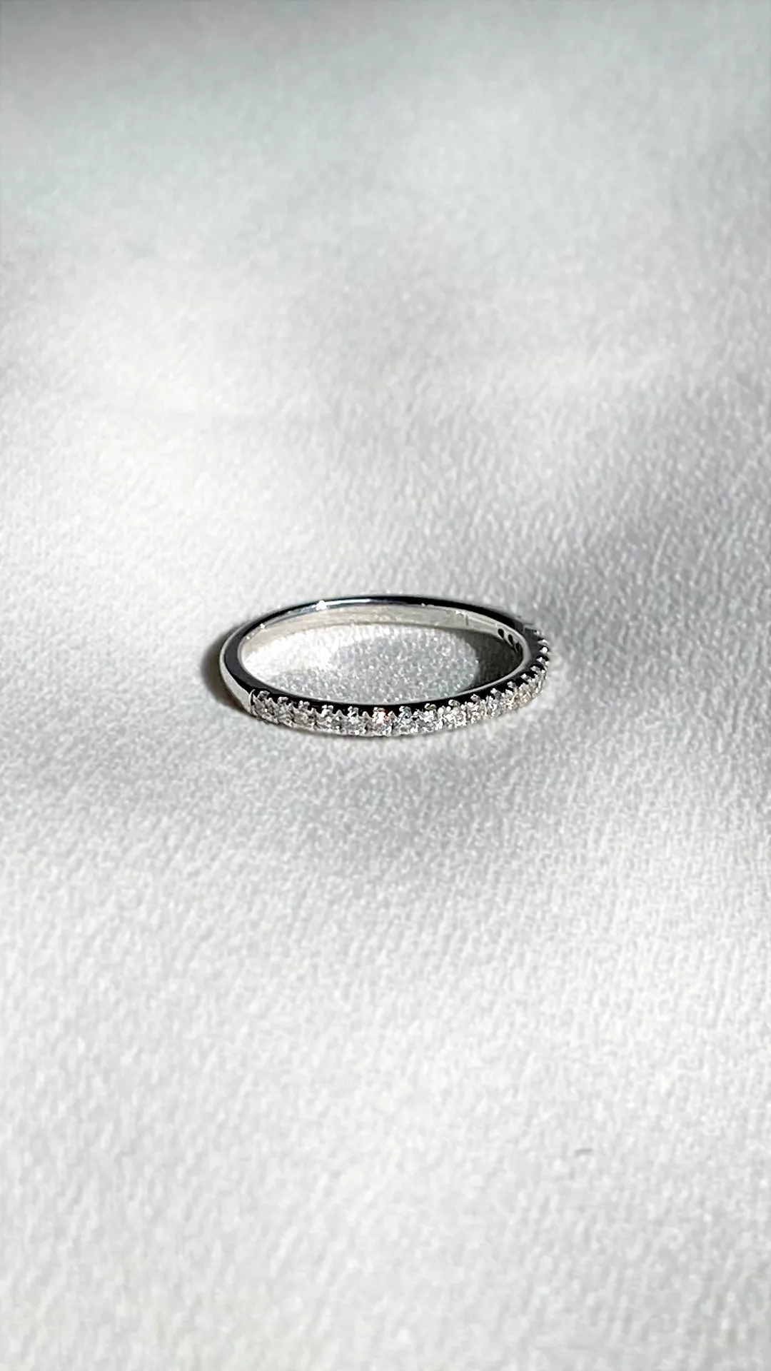 Heather Ring 18K White Gold