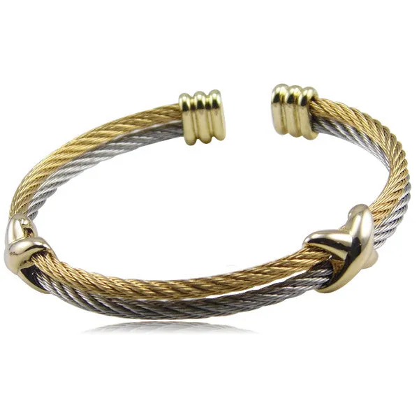 High Quality Fashion Jewelry Infinite Brand Bracelets Bangles Titanium Steel Brand Gold Bracelets For Women