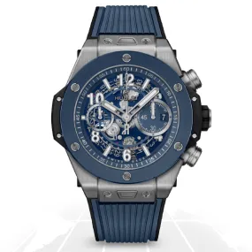 Hublot	Big Bang Unico Titanium Blue Ceramic	421.NL.5170.RX