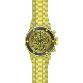 Invicta Men's Subaqua Quartz Chrono 500m Gold Tone Stainless Steel Watch 23922