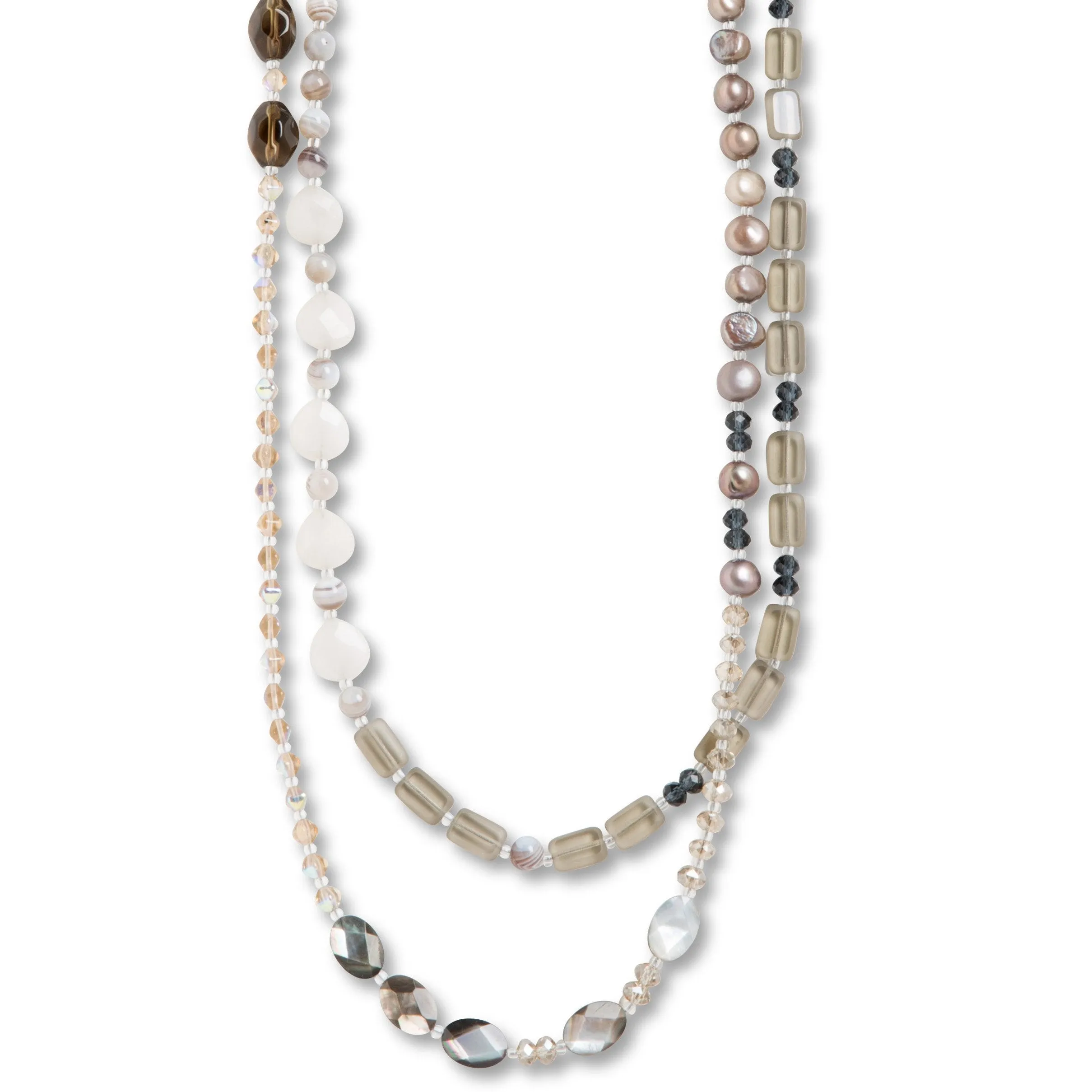 Island Fog Medley Necklace, 60"