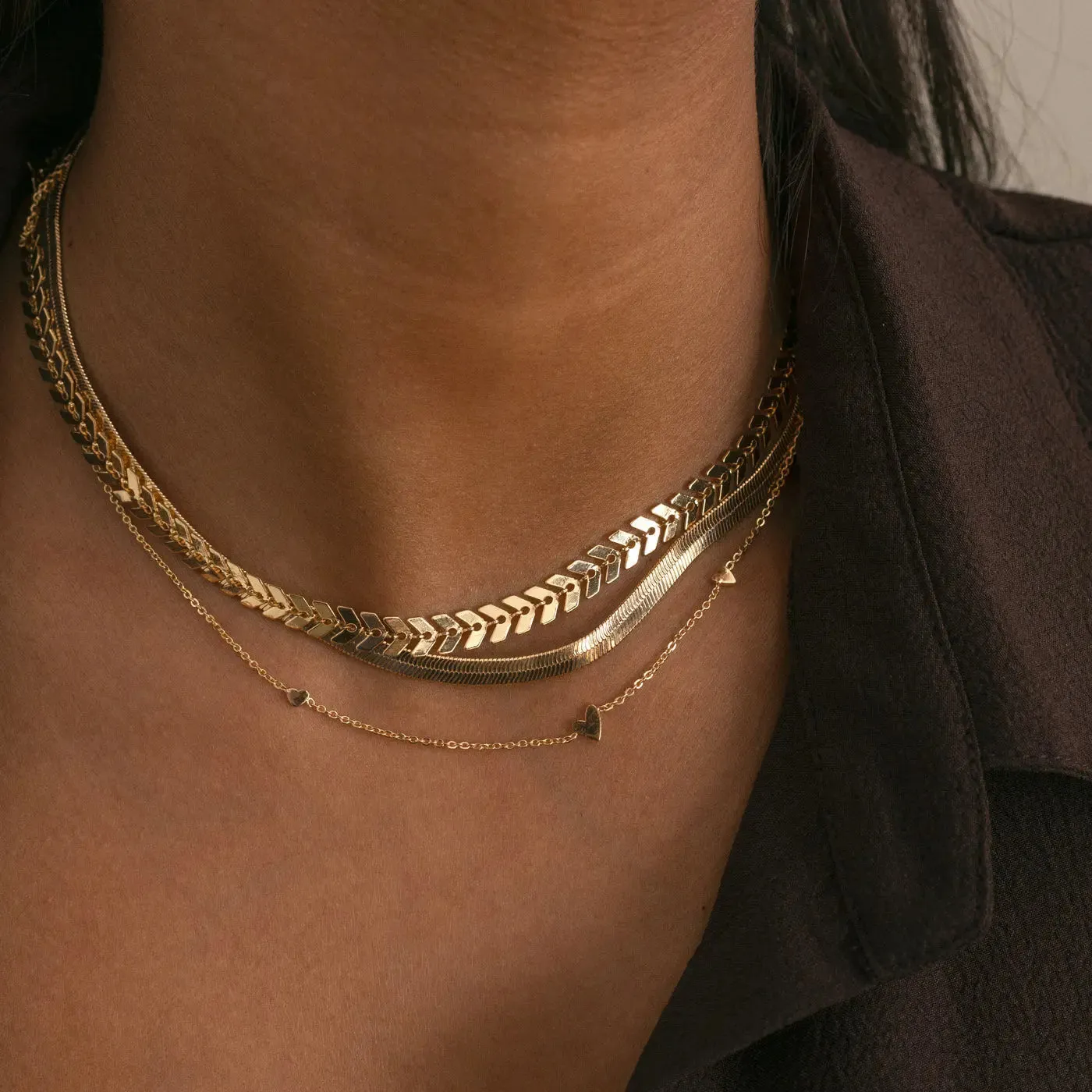 Ivy - Snake Chain Necklace Stainless Steel