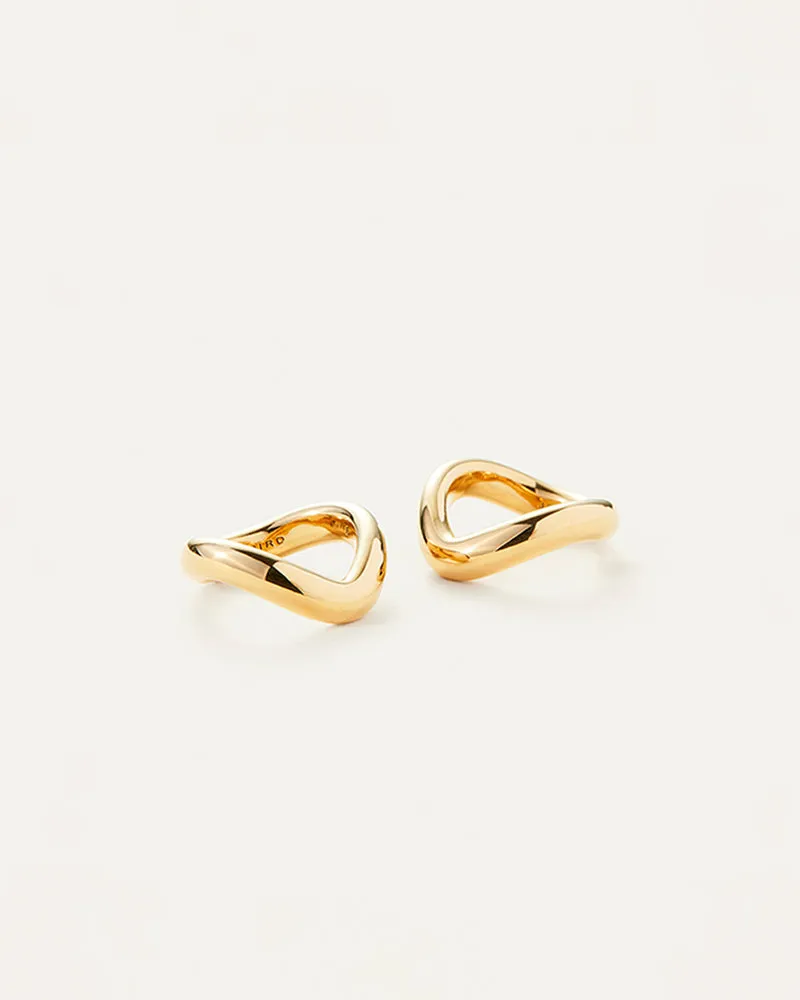 Jenny Bird Ola Ring Set in Gold - Size 8