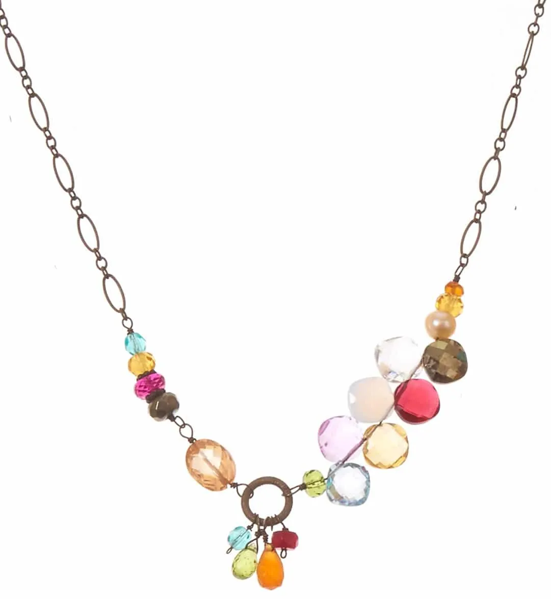 Juno PopArt Multigem Necklace