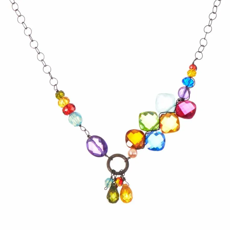 Juno PopArt Multigem Necklace