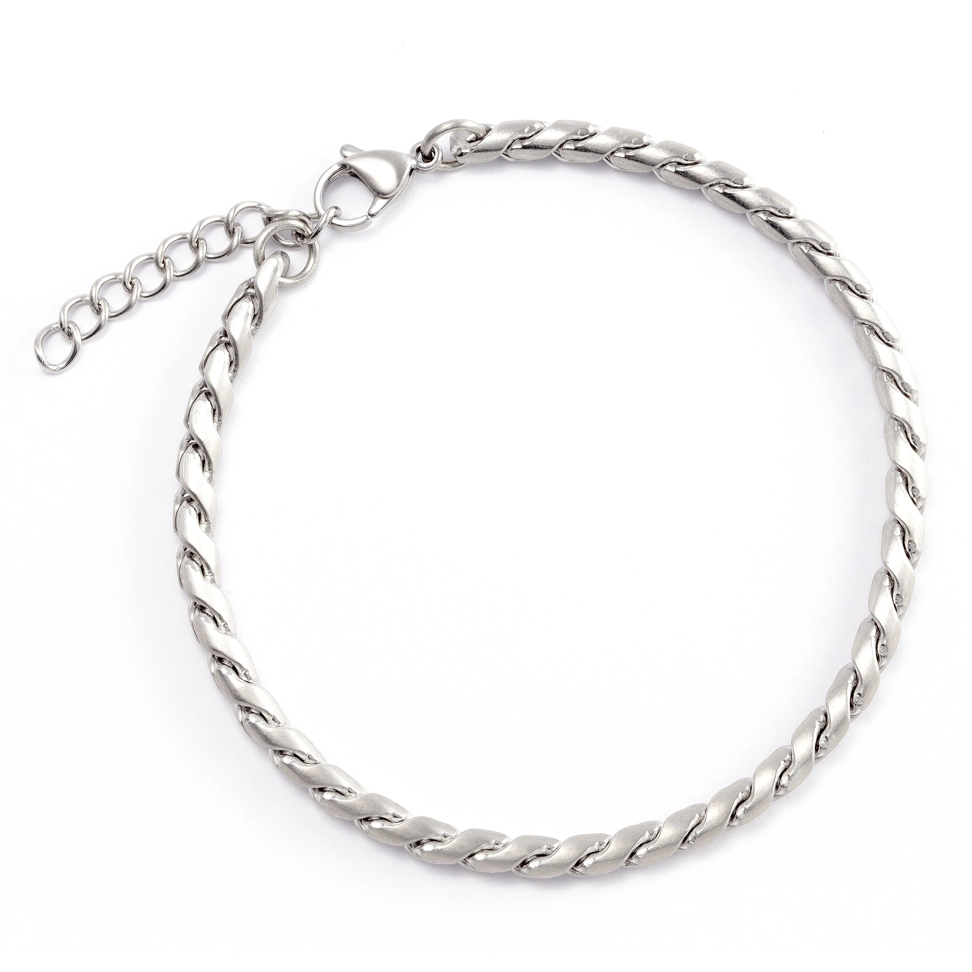 Kartel Silver Chain Link Bracelet