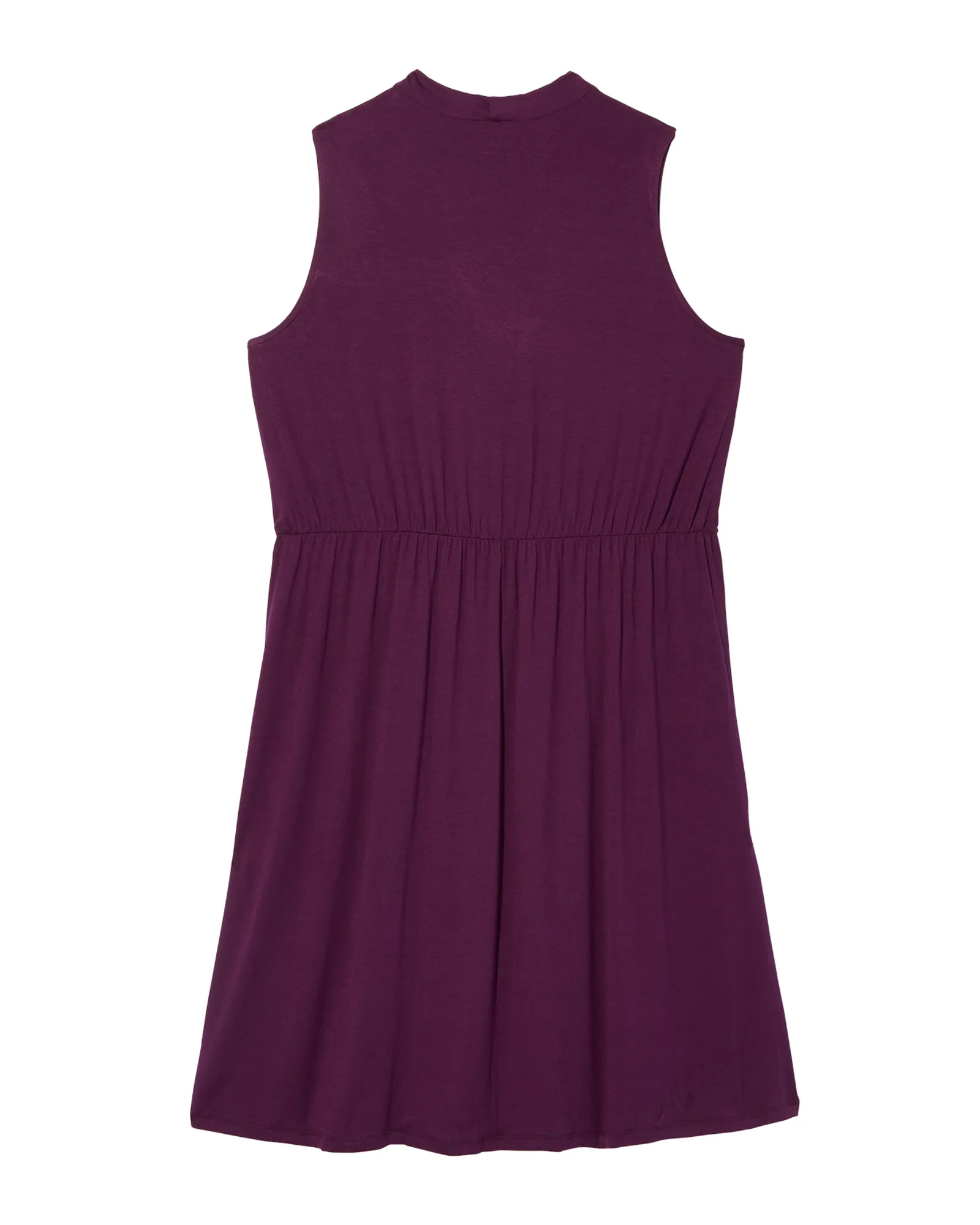 Kayford Cowl Neck Fit and Flare Short Dress | Purple