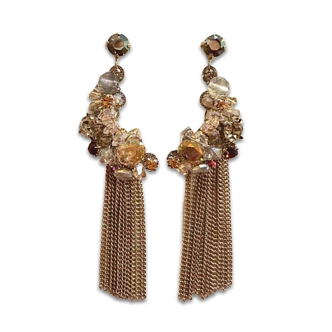 Krista Moon Chandelier Statement Earrings